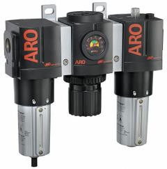 ARO Filter/Regulator/Lubricator: 1/2 in NPT, 150 cfm, 250 psi Max Op Pressure, 5 micron, 2000 Series (MPN C38341-810). Key specifications — attr109588: 2000; attr109524: ARO.