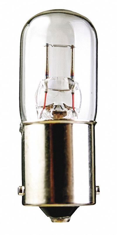 APPROVED VENDOR Incandescent Bulb: Incandescent, Single Contact Bayonet (BA15s), (T) Tubular - BA15s Single-Contact Bayonet Base Lamps