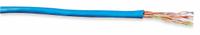 GENSPEED Category Cable: 100 ft Cable Lg, 24 AWG, Riser, Blue, PVC, Std, 5131278E, 5e, Unshielded. Key specifications — Conductor Gauge: 24 AWG; Jacket Material: PVC; Brand: GENSPEED; Pairs Separation: Standard.
