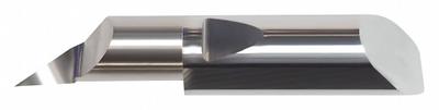 MICRO 100 Quick Change Profiling Tool: 3/16 in Shank Dia., AlTiN, Right Hand - Grooving Tools