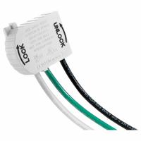 Receptacle Wiring Module: Lev-Lok, 125V AC, 20 A, 3 Wire, 6 in Wire Lg (MPN MSTWL-A). Key specifications — Manufacturer Part Number: MSTWL-A; Brand: LEVITON; Compatible Series: Lev-Lok; Wire Type: Stranded; Connector Type: Pigtail.