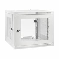 EATON TRIPP LITE Mini Server Rack Enclosure: 9 Rack Units, 19 7/8 in x 23 5/8 in x 21 3/4 in, Steel (MPN SRW9UDPW). Key specifications — Brand: EATON TRIPP LITE; Includes: (3) Mounting Plate Screws; Material: Steel; Features_Broad: Low-Profile Switch-Depth.