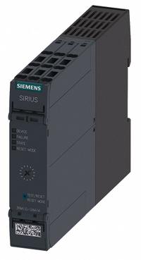 SIEMENS Compact Magnetic Motor Starter: Reversing, 3 Poles, Electronic Protection, 7 A, 110-230V AC (MPN 3RM12072AA14). Key specifications — Brand: SIEMENS; Pilot Lights Included: LED Status Indicator; Auxiliary Contacts Included: 1NO/1NC.