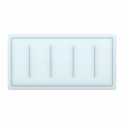 GRAINGER Ring Panel Air Filter: 18 in x 25 in x 1 in, 25 in Section Wd, 1 Sections - MERV 8 Ring Panel Air Filters