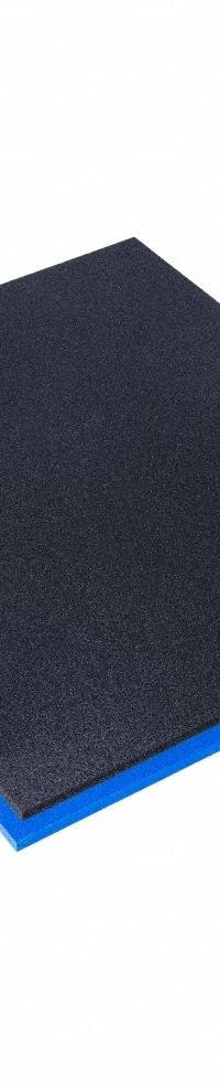 5S SHADOW FOAM Tool Box Foam Insert: Black/Blue, 10 3/4 in Overall Wd, 18 1/4 in Overall Lg (MPN TSF-1018-BLACK/BLUE). Key specifications — Material: Polyethylene Foam; Brand: 5S SHADOW FOAM; Color: Black; Product Type: Foam Insert.