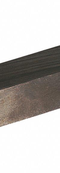 CLEVELAND Lathe Tool Blank: Cobalt, Bright (Uncoated), 1 in Overall Wd, 1 in Overall Ht (MPN C44590)