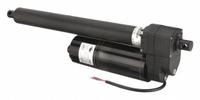 WARNER LINEAR Linear Actuator: B-Track K2, 500 lbf Rated Load, 6 in Stroke, 115V AC, 10:1 (MPN K2G10-115V-BR-06). Key specifications — Gear Ratio: 10:1; Nut Material: Bronze.