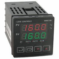 DWYER Temperature Controller: 16B, 1/16 DIN Size, RTD/Thermocouple, 100 to 240V AC, 32°F to 122°F (MPN 16B-63). Key specifications — Brand: DWYER; Control Mode: PID; Current: 5 A; Display Type: Digital; Input Voltage: 100 to 240V AC; Output: Linear Voltage; Product Type: Temperature Controller; Sensor Type: Thermocouple.