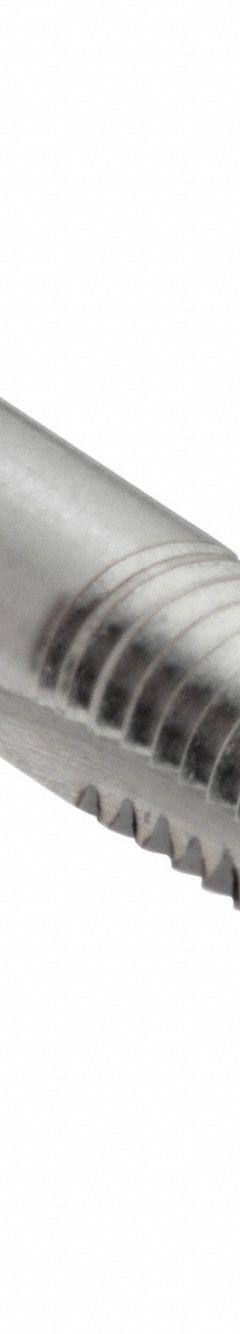 CLE-LINE Spiral Point Tap: 1/4"-20 UNC, H5 / 2B, 3 Flute, Plug Chamfer, High Speed Steel (MPN C00791)