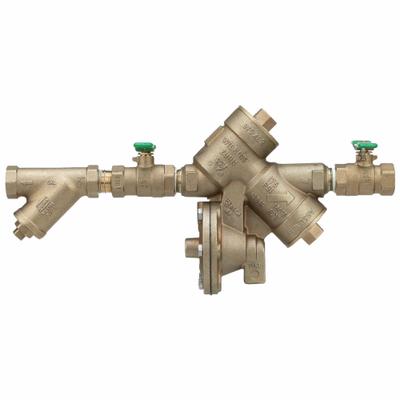 WILKINS Backflow Preventer: 975XL2, With Strainer, Bronze, 3/4 in Pipe Size, FNPT - Zurn RPZ Backflow Preventers