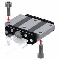 THK Linear Guide Carriage: For 42 mm Rail Wd, Ball, HRW Wide Rail Guide, 24 mm Carriage Ht (MPN HRW27CA1SSC1). Key specifications — Carriage Material: Carbon Steel; Roller Material: Carbon Steel; Size: 27; Brand: THK; Features: End Seal and Side Seal; Type: HRW Wide Rail Guide.