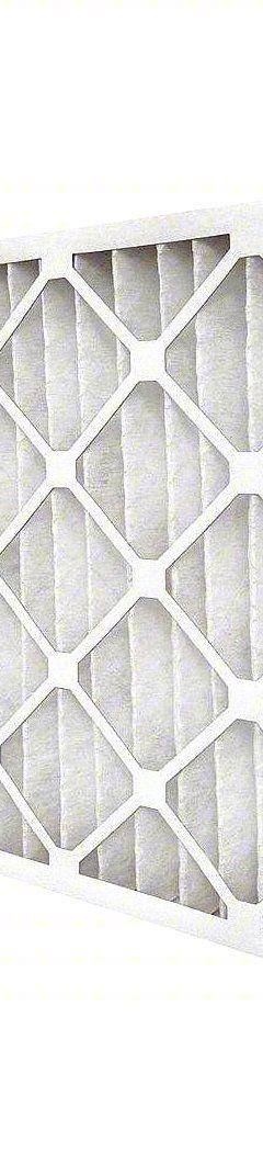 GRAINGER Pleated Air Filter: 24 in x 24 in x 2 in, MERV 10, Gen Use (MPN 911T96). Key specifications — attr1285874: Synthetic; attr1285893: GRAINGER; attr1285902: Beverage Board.