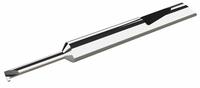 MICRO 100 Grooving Tool: 0.1875 in Shank Dia., Right Hand, 1.500 in Overall Lg (MPN QMRR-015-375-080X)
