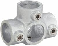 Structural Pipe Fitting: Three-Socket Cross, Cross, 2 in For Pipe Size, Cast Iron, Gray, Pipe (MPN 30LX44). Key specifications — Manufacturer Part Number: 30LX44; Brand: APPROVED VENDOR; Finish: Zinc-Plated; Material: Cast Iron; Product Type: Three-Socket Cross.