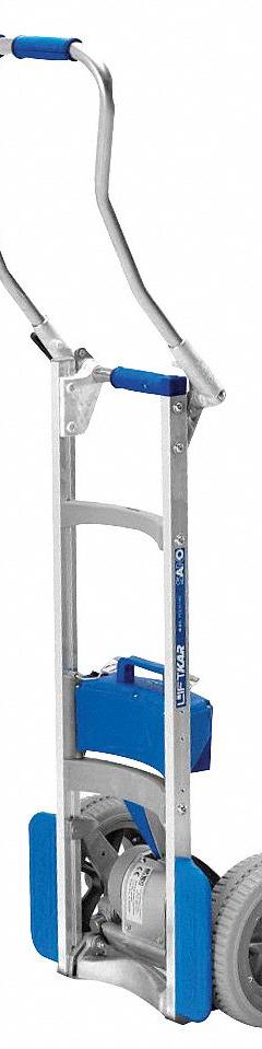 WESCO General Purpose Hand Truck: 240 lb Cap, Flow-Back, Aluminum, 10 in, Pneumatic, Flow-Back (MPN 274141). Key specifications — attr1344796: Flat Back; attr1344798: Aluminum; attr1344830: 4 hr; attr1344841: Absorbent Glass Mat (AGM); attr1344805: WESCO.