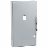 SQUARE D Safety Switch: Fusible, 600 A, Single Phase, 600V AC, Galvanized Steel, Indoor (MPN H266). Key specifications — Brand: SQUARE D.