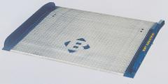 BLUFF Dock Board: 10,000 lb Load Capacity, 60 in Overall Lg, 54 in Overall Wd, Diamond Treadplate (MPN AC5460). Key specifications — Material: Aluminum; Brand: BLUFF.
