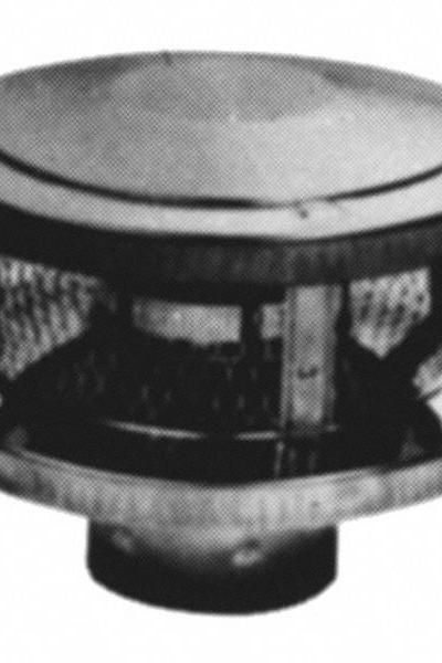 AMERI-VENT Rain Cap: Open Hood w/Arrestor Venting - Rain Caps
