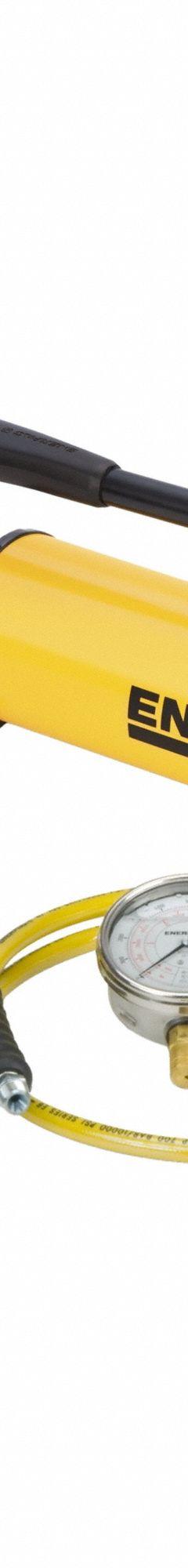 ENERPAC Cylinder and Hand Pump Set: 100 ton Cylinder Nominal Capacity, 2 1/4 in Cylinder Stroke, P80 (MPN SCL1002H). Key specifications — attr96781: HC7206; attr96779: RCS1002; attr96780: P80; attr98877: ENERPAC.