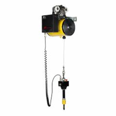 INGERSOLL RAND Air Balancer: Hook Mounted - No Trolley, 160 lb Max Lifting Capacity, 10 ft Lift Lg (MPN ZG2W020120HMC). Key specifications — Mount Type: Hook Mounted - No Trolley; Air Inlet Type: NPT; Brand: INGERSOLL RAND; Controls: Manipulator.