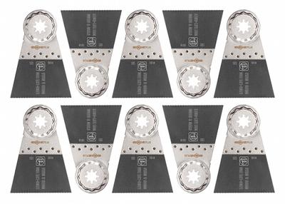 FEIN Oscillating Tool Blade: 2 in Blade Wd, 3 13/16 in Overall Lg, Log Cutting - Starlock Plus Mounted Blades