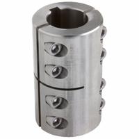 CLIMAX METAL PRODUCTS Rigid Shaft Coupling: 1 1/4 in Bore Dia 1, 1 in Bore Dia 2, Round Keyed, Inch (MPN 2ISCC125-100SKW). Key specifications — attr870078: CLIMAX METAL PRODUCTS.