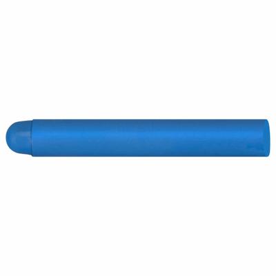 MARKAL Marking Crayon: Wax, 17 mm Tip Wd, Firm, Blue, 70°F to 100°F - Wax Lumber Crayons
