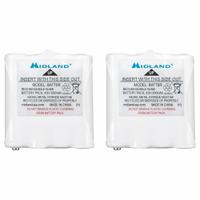 MIDLAND Radio Battery: Fits Midland, For LXT Series, 600 mAh, Nickel-Metal Hydride, AVP8, 2 PK. Key specifications — Manufacturer Part Number: AVP8; Brand: MIDLAND; Compatible Radio Brand: Midland; Battery Type: Nickel-Metal Hydride; Waterproof: No; Compatible Radio Series: LXT; Compatible Radio Type: Handheld; Compatible Radio Manufacturer Model Number: CXT280.