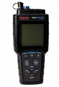 THERMO SCIENTIFIC Handheld Multiparameter Meter Kit: Ion/ORP/pH/Temp (MPN STARA3245). Key specifications — Test Parameters: ORP; Manufacturer Part Number: STARA3245; Configured Test Parameters: Temperature; Measurement Components Included: 8107UWMMD Orion Ultra Triode Gel-Filled Epoxy-Body pH/ATC Electrode; Other Accessories Included: Hard-Sided Field Case; Reagents and Solutions Included: 911110 Orion Rinse Solution Pouches.