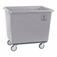 R&B WIRE PRODUCTS INC. Cube Trucks: 20 cu ft, 540 lb, 42 1/2 in L x 30 in W x 38 in H, Gray, Std (MPN 4616G-2+2). Key specifications — Manufacturer Part Number: 4616G-2+2; Brand: R&B WIRE PRODUCTS INC.; Caster/Wheel Configuration: (2) Rigid; Color: Gray.