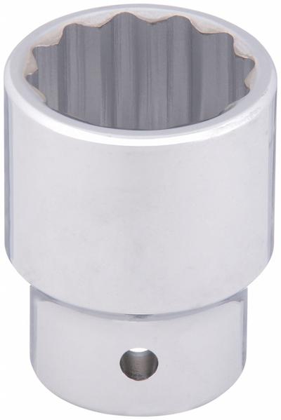 WESTWARD Socket: Metric, 3/4 in Drive Size, 35 mm Socket Size, 12-Point, Std, Chrome - 3/4" Drive Hand Sockets