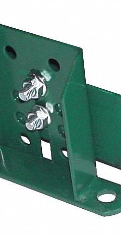 ASHLAND CONVEYOR Conveyor Support Stand: 5 9/16 in Min. Ht, 6 5/16 in Max. Ht, Steel, Green (MPN LP25M06). Key specifications — Stand Material: Steel; Color: Green; Brand: ASHLAND CONVEYOR.