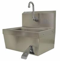 ADVANCE TABCO Hand Sink: 1 Stations, 6 in Bowl Dp, 14 in Bowl Lg, 16 in Bowl Wd, Faucet Included (MPN 7-PS-30). Key specifications — Includes Side Splash: Side Splash Not Included; Brand: ADVANCE TABCO.