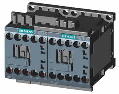 SIEMENS IEC Magnetic Contactor: Reversing, 3 Poles, 3NO Contacts, 12 A, 120V AC Coil (MPN 3RA23178XB301AK6). Key specifications — Brand: SIEMENS; Integrated Surge Suppression: No.