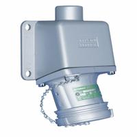 APPLETON ELECTRIC Pin and Sleeve Receptacle: Gray, 250V DC/600V AC, Single Phase, 30 A, 4 Pole (MPN ADRE3044-75). Key specifications — Brand: APPLETON ELECTRIC.