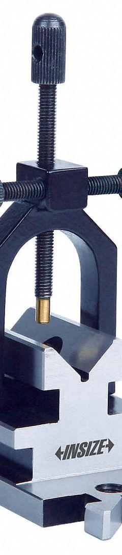 INSIZE V-Block: V-Block, Individual V-Block, 3 1/2 in x 1 7/8 in x 1 7/8 in, Steel, Magnetic (MPN 6804-1). Key specifications — attr1181584: Steel; attr1181589: INSIZE; attr1212871: Individual; attr1212877: Yes; attr1181578: V-Block; attr1181583: Storage Case; attr1212875: 90.00 mm x 48.00 mm x 48.00 mm; attr1212876: 3.5 in x 1.9 in x 1.9 in.