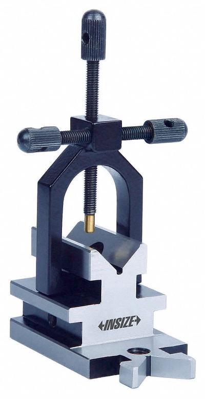INSIZE V-Block: V-Block, Individual V-Block, 3 1/2 in x 1 7/8 in x 1 7/8 in - Cast Iron, Steel & Magnetic V-Blocks