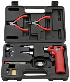 MASTER APPLIANCE 4-in-1, Self-Igniting Heat Tool Kit: 120 min Run Time, Butane Torch Kit (MPN MT-76K). Key specifications — Run Time: 120 min; Flame Adjustment: Adjustable Temperature; Series: Triggertorch MT-76; Manufacturer Part Number: MT-76K; Product Type: Butane Torch Kit; Brand: MASTER APPLIANCE; Item: Butane Torch Kit.