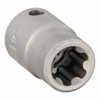 SK PROFESSIONAL TOOLS Socket: 1/2 in Drive Size, EP24 Socket Size, External Torx, Std, Chrome (MPN 42724). Key specifications — attr1206049: SK PROFESSIONAL TOOLS; attr1206024: Chrome.