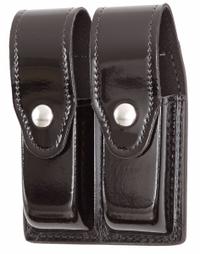 GOULD & GOODRICH, INC. Magazine Pouch: Black, Synthetic Polymer, High Gloss, Snap Closure (MPN H627-3CL). Key specifications — attr188437: Black; attr188438: Synthetic Polymer; attr188431: Magazine Pouch.