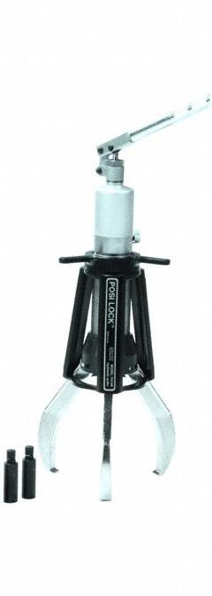 POSI LOCK Hydraulic Ram Puller: 12 ton Cylinder Nominal Capacity, 6 in Stroke Lg (MPN PTPHS-108XL). Key specifications — attr98874: POSI LOCK; attr96739: (2) 2.9 in Extension Rods with Centering Tips; attr1177737: Self-Contained Hand Pump.