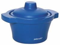 Ice Bucket with Lid: 2.5 L Capacity, Round, Ethylene Vinyl Acetate, Blue, 8 in Overall Ht (MPN 04393-88). Key specifications — Color: Blue; Material: Ethylene Vinyl Acetate; Brand: COLE PARMER; Product Type: Ice Bucket with Lid; Shape: Round.