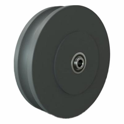 HAMILTON Track Wheel: 8 in Wheel Dia., 2 in Wheel Wd, 1,700 lb Load Capacity - U-Groove Wheels