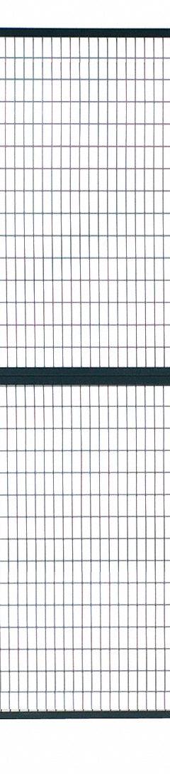 WIRECRAFTERS Stacking Panel: 8 ft H x 6 ft W x 1 1/4 in D, Gray, Powder-Coated (MPN 68). Key specifications — Finish: Powder-Coated; Material: Steel; Includes Mounting Hardware: No; Brand: WIRECRAFTERS.