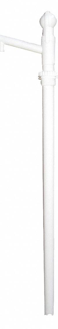 ACTION PUMP Hand Pump: Piston, Pump with Spout, Piston, Polypropylene, 15 oz per stroke (MPN EZ15). Key specifications — Brand: ACTION PUMP; Suction Tube Material: Polypropylene; Housing Material: Polypropylene; Maximum Flow Rate: 15 oz per stroke.