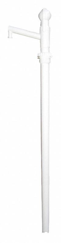 ACTION PUMP Hand Pump: Piston, Pump with Spout, Piston, Polypropylene, 15 oz per stroke (MPN EZ15). Key specifications — Brand: ACTION PUMP; Suction Tube Material: Polypropylene; Housing Material: Polypropylene; Maximum Flow Rate: 15 oz per stroke.