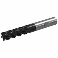 WIDIA Corner Chamfer End Mill: Carbide, TiAlN Coated, 5 Flute, 12 mm Mill Dia, 26 mm LOC, 0.5 mm Chf (MPN 7008716)