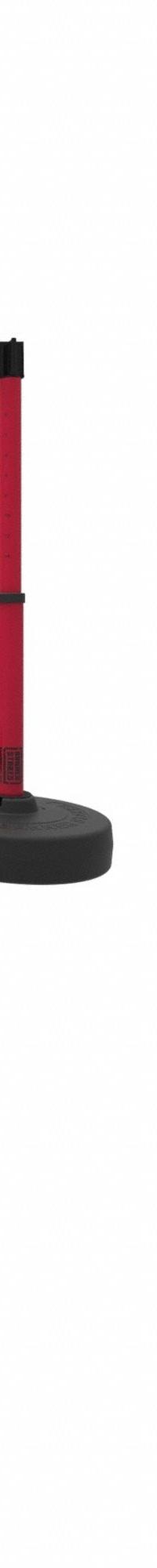 Belt Barrier System: 42 in Post Ht, 15 ft Belt Lg, Red, 4 No. of Posts, Message, Danger Messaging (MPN PL4013). Key specifications — Brand: BANNER STAKES; Base Shape: Round Flat; Belt Color: Red; Message: Danger High Voltage Keep Out; Post Color: Red; Includes: (5) Bases; Belt Type: Message.