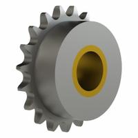 BREWER MACHINE & GEAR Idler Sprocket: For 80 Chain Size, Steel, 13 Teeth, 4.66 in Outside Dia. (MPN 80B13U). Key specifications — Bearing Type: Bushing; Brand: BREWER MACHINE & GEAR; Bore System of Measurement: Inch.