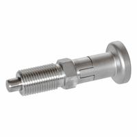 JW WINCO Indexing Plunger: Locking, 316 SS, M16x1.5 Thread, 7.5 N to 32 N Nose Force (MPN 818-10-12-M16X1.5-CN-A4). Key specifications — Brand: JW WINCO.